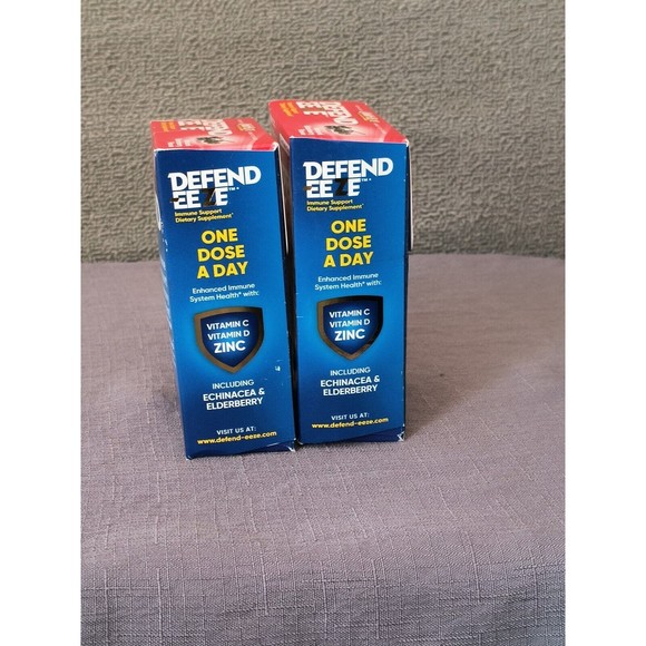 2 Pack Cold-EEZE Defend-EEZE Immune Support 30 Elderberry Flavor Lozenges no Exp - Picture 3 of 7